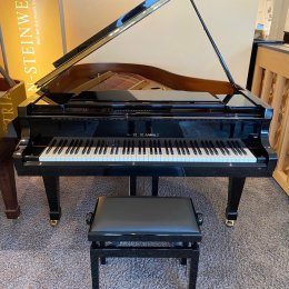 Kawai GS-40 von 1991 in Schwarz glänzend