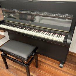 Steinway & Sons Z von 1957 in Schwarz matt