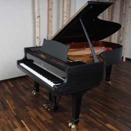 Steinway & Sons C-227 von 1980 in Schwarz matt