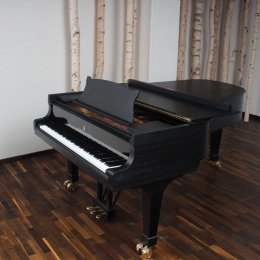 Steinway & Sons C-227 von 1982 in Schwarz matt